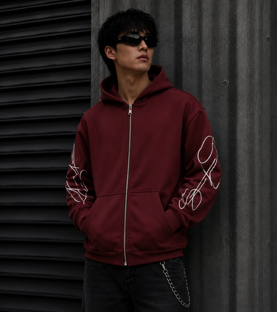 Y2K zip hoodies