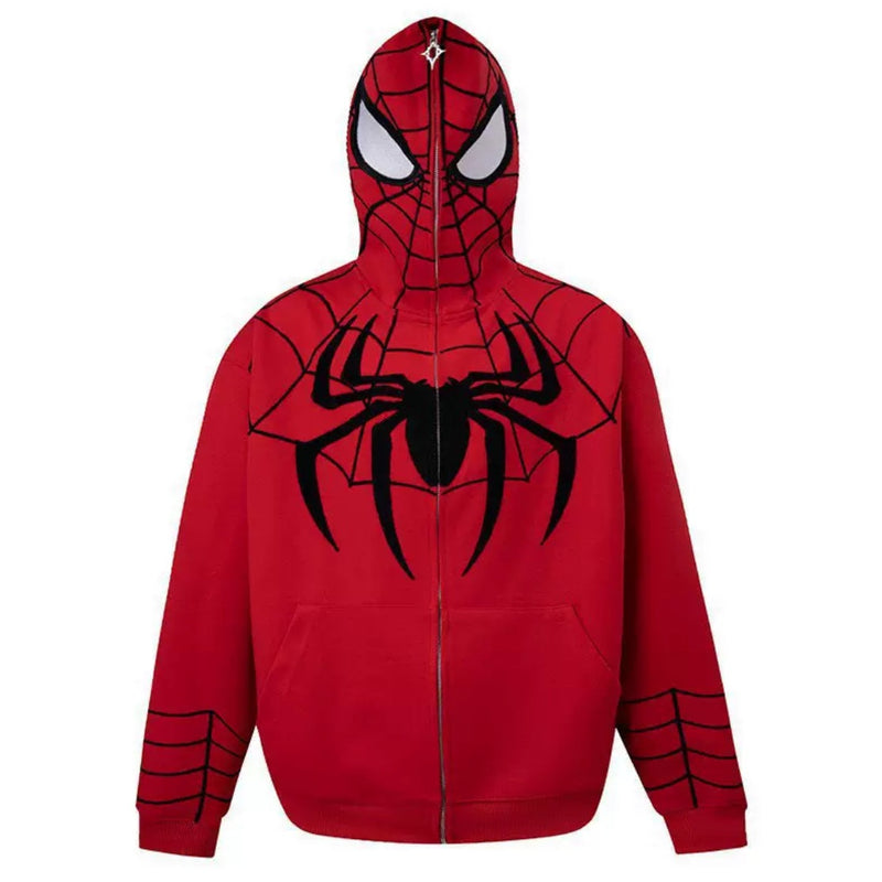 Full-zip Spiderman