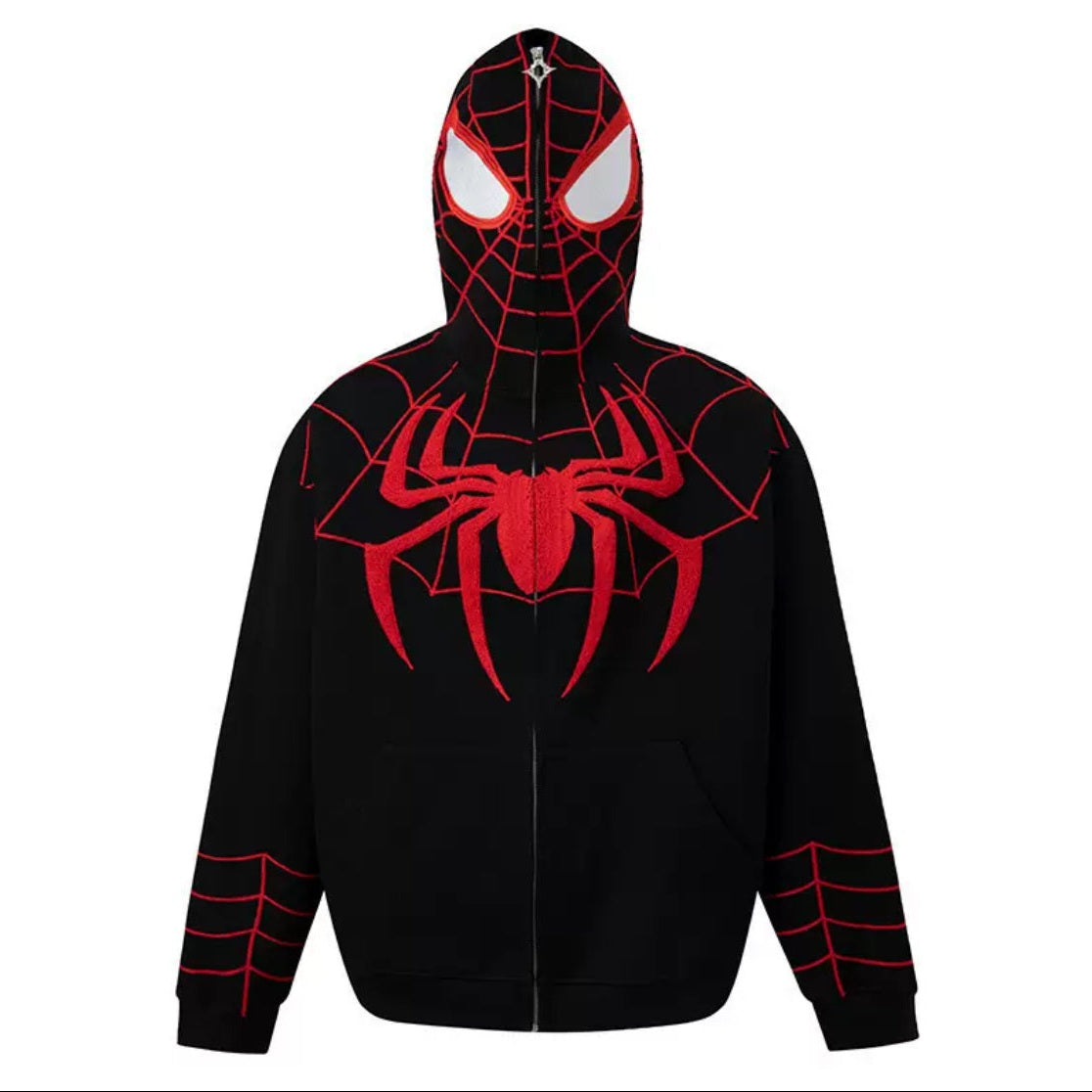 Full-zip Spiderman